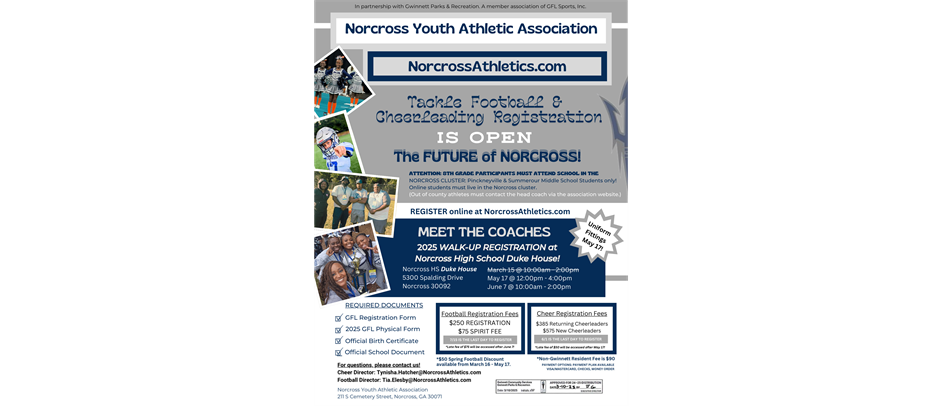 Norcross Youth Tackle Football 